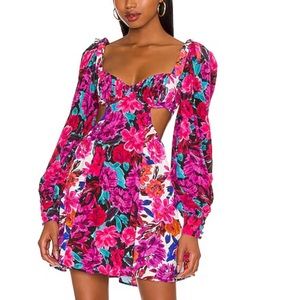 for love and lemons scarlett mini dress